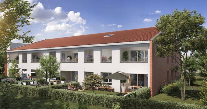 Achat / Vente immobilier neuf Toulouse à 7 min à pied du métro Borderouge (31000) - Réf. 9334