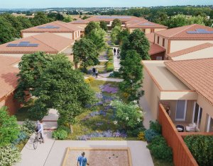 Achat / Vente immobilier neuf Castelginest écovillage séniors à 5 min de l'Espace Fenouillet (31780) - Réf. 9387