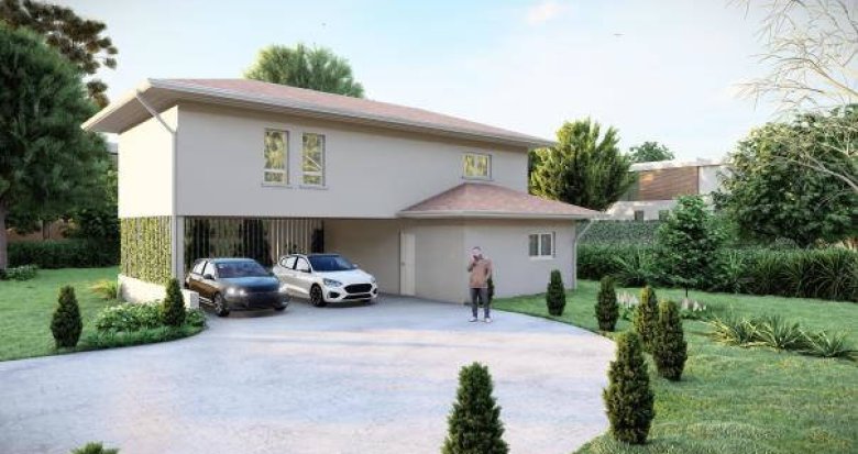 Achat / Vente immobilier neuf Castelnau-d'Estrétefonds maisons 4 pièces proche de Toulouse (31620) - Réf. 9389