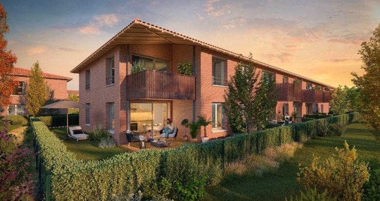 Achat / Vente immobilier neuf Labarthe-sur-Lèze à 20 min du centre de Toulouse (31860) - Réf. 9401