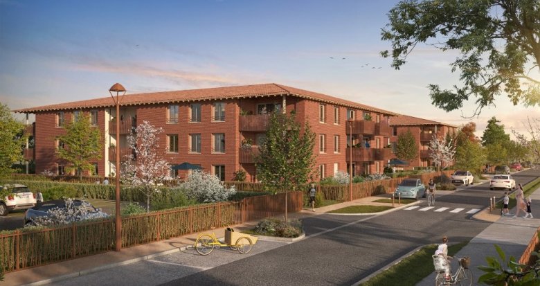 Achat / Vente immobilier neuf Labarthe-sur-Lèze à 20 min du centre de Toulouse (31860) - Réf. 9401