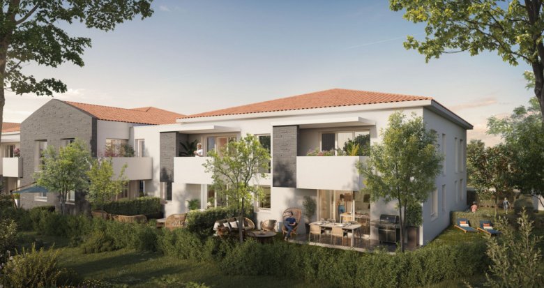 Achat / Vente immobilier neuf Quint-Fonsegrives à 20 min du centre de Toulouse (31130) - Réf. 9370