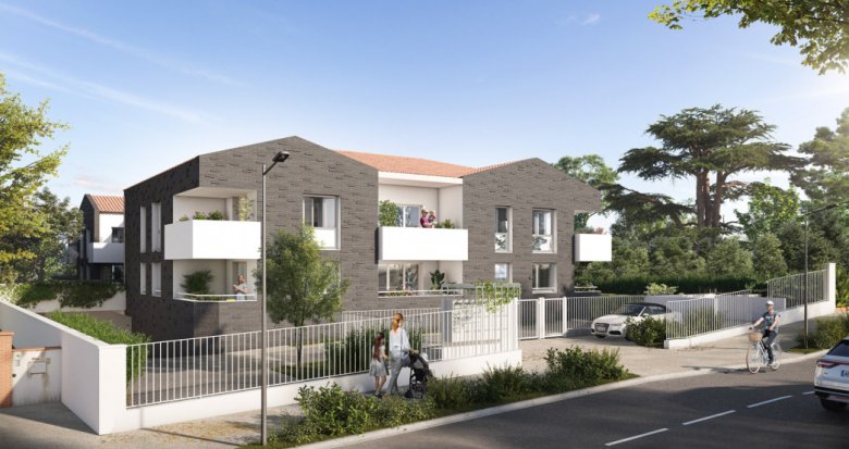 Achat / Vente immobilier neuf Quint-Fonsegrives à 20 min du centre de Toulouse (31130) - Réf. 9370