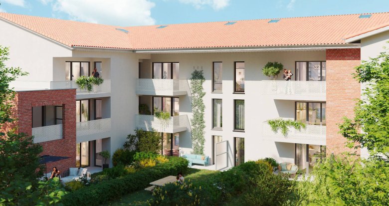 Achat / Vente immobilier neuf Toulouse à 500 mètres du futur métro C (31000) - Réf. 9351