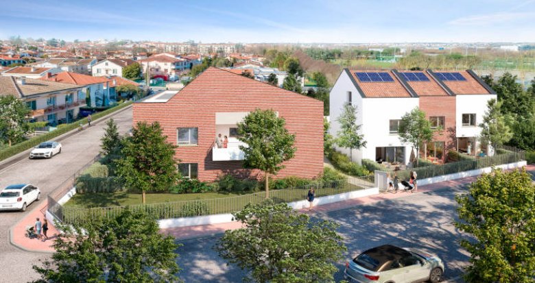 Achat / Vente immobilier neuf Toulouse face au parc des Argoulets (31000) - Réf. 5773