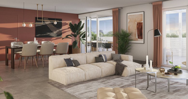 Achat / Vente immobilier neuf Toulouse Faubourg Malepère proche futur métro C (31000) - Réf. 9348