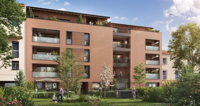 Achat / Vente immobilier neuf Toulouse proche métro B Saint-Michel Marcel Langer (31000) - Réf. 11896