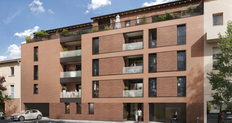 Achat / Vente immobilier neuf Toulouse proche métro B Saint-Michel Marcel Langer (31000) - Réf. 11896