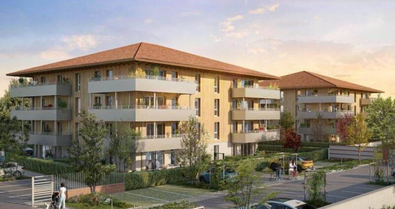 Achat / Vente immobilier neuf Tournefeuille écrin verdoyant proche de Toulouse (31170) - Réf. 10798